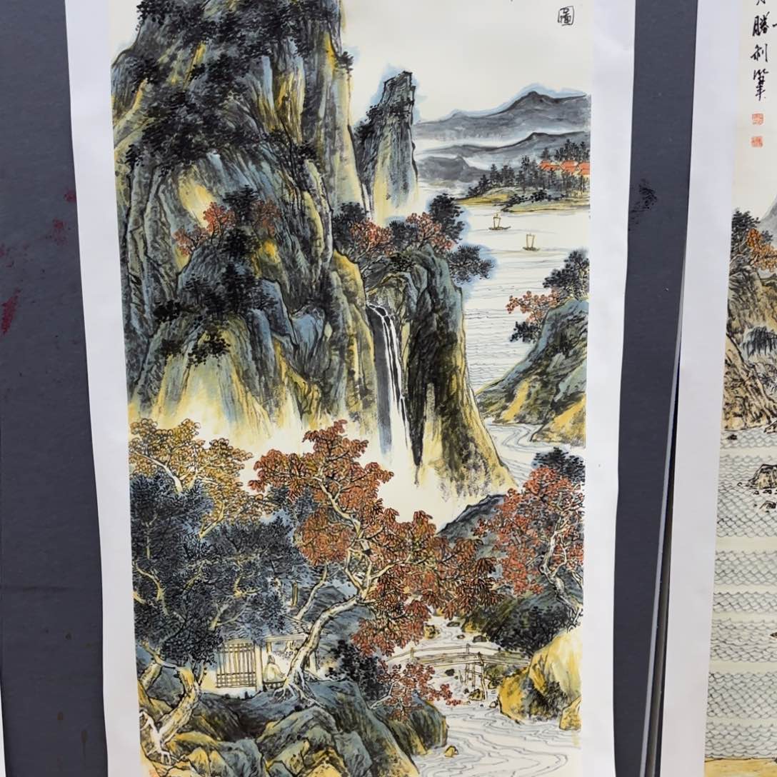 国画隋胜利李欣主播