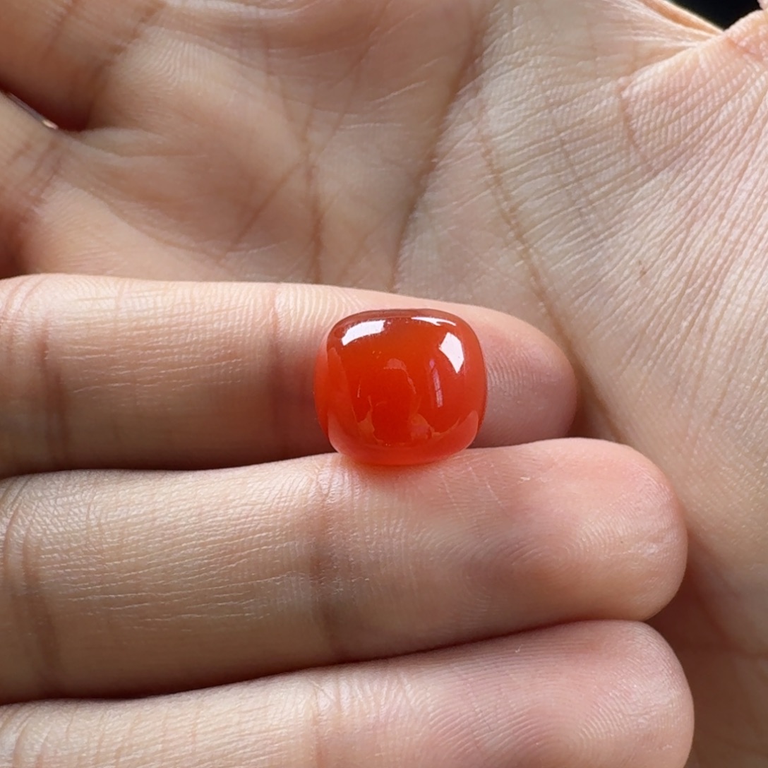 喜***天南红玛瑙未镶嵌老型11.5*10