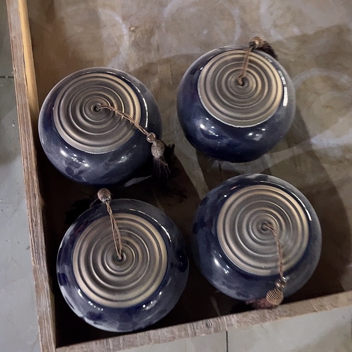 摆件陶瓷茶叶罐密封罐家用