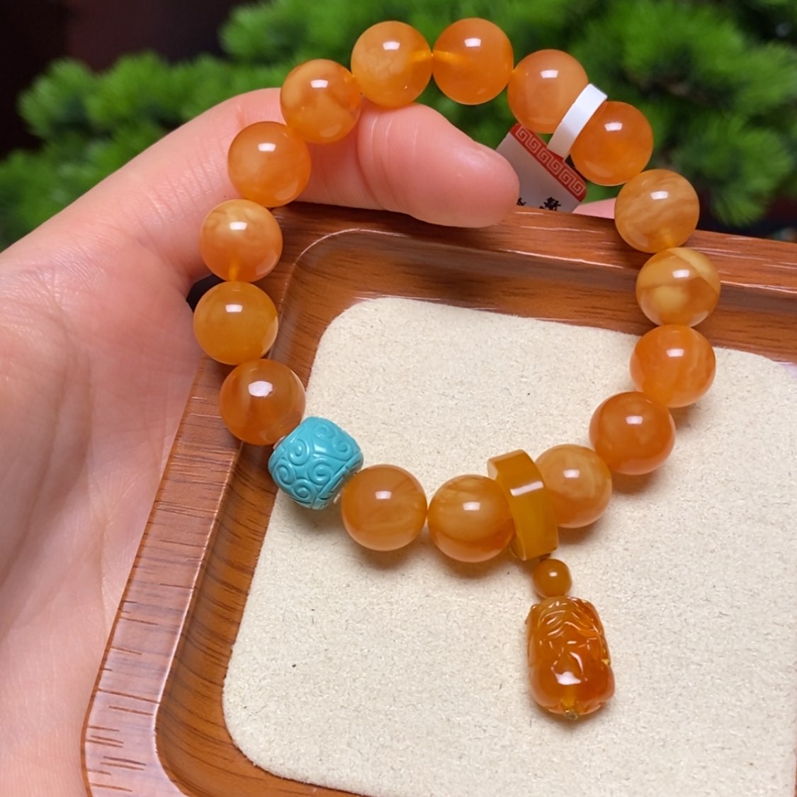 【闪购商品】手链蜜蜡未镶嵌手串
