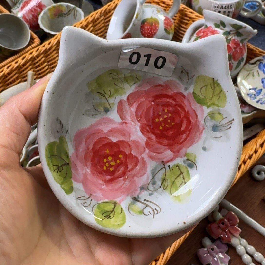 小碟景德镇高温陶瓷口径10