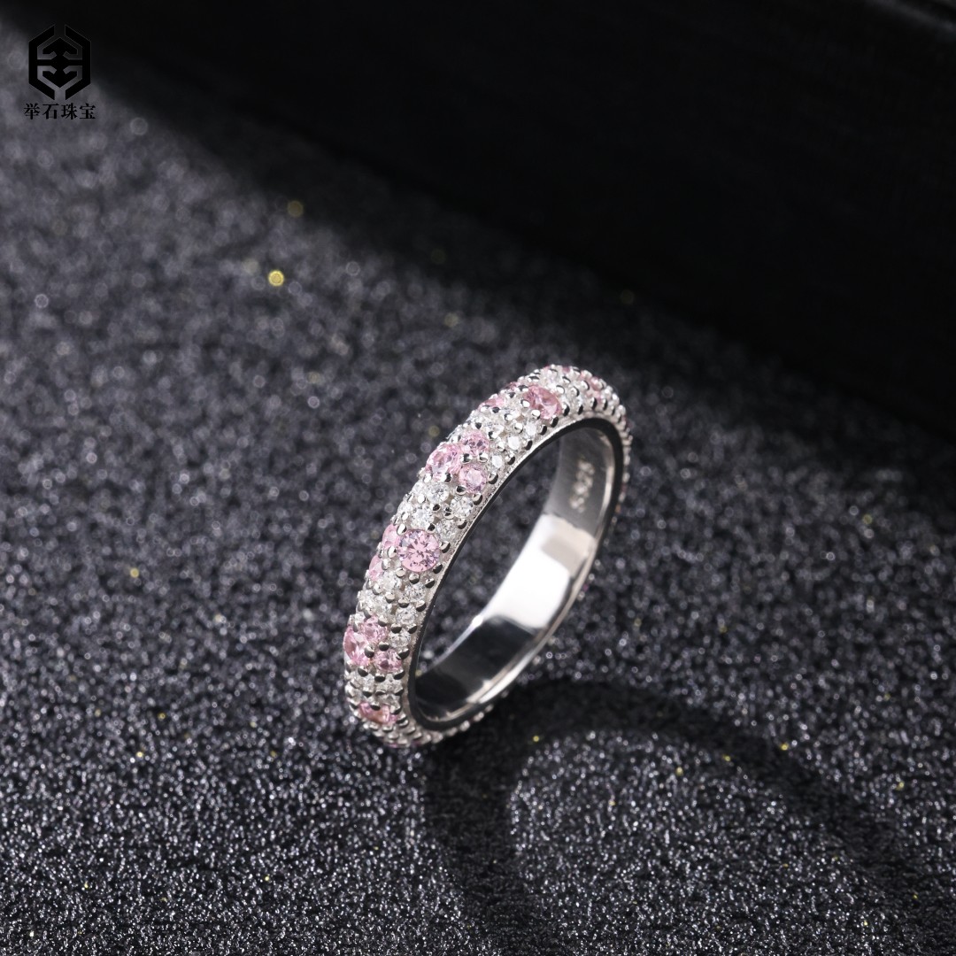 925银莫桑石银制品 TH1128-9819-973莫桑钻戒指（一件自选/多样性）