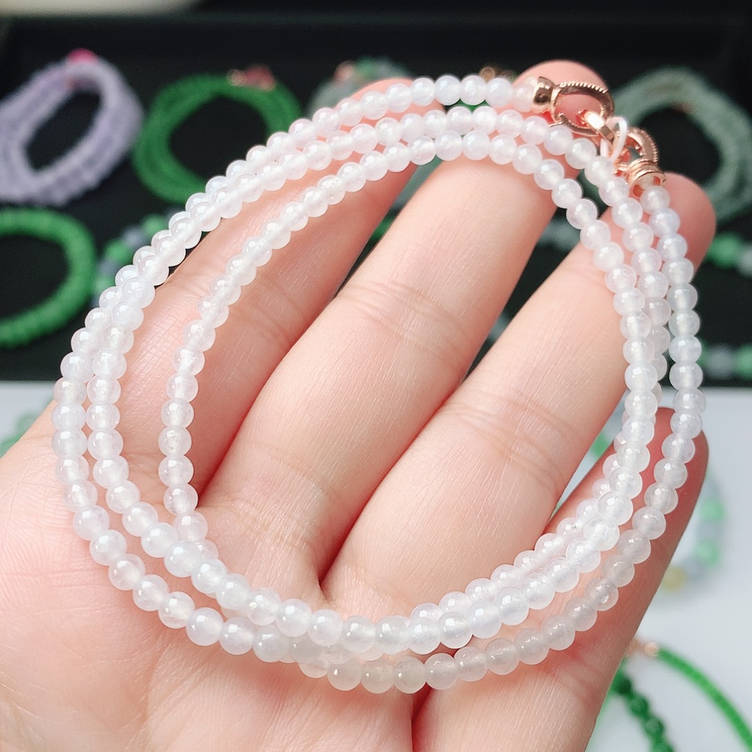 翡翠未镶嵌手链翡翠