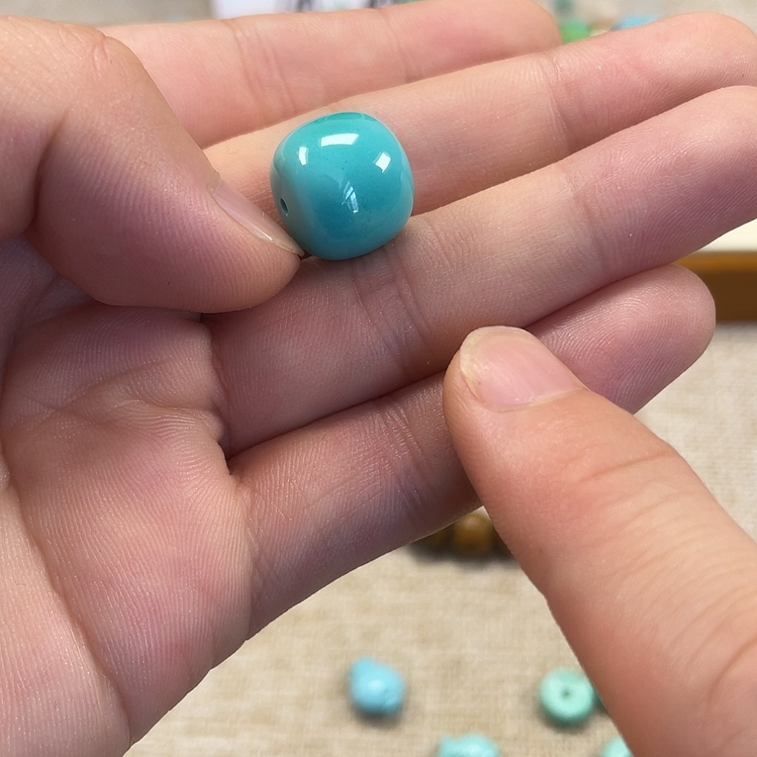 原生态湖北松配饰，直径14