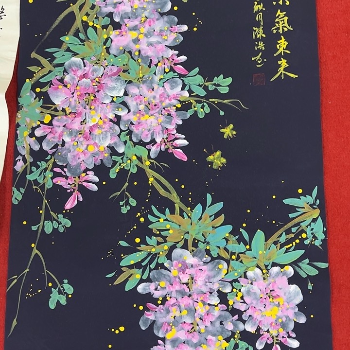 竖款山水作品，喜欢的欣赏一下吧……
