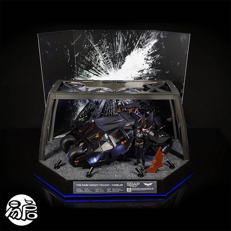 SoapStudio蝙蝠侠黑夜骑士三部曲1/12智能遥控战车手办摆件礼物