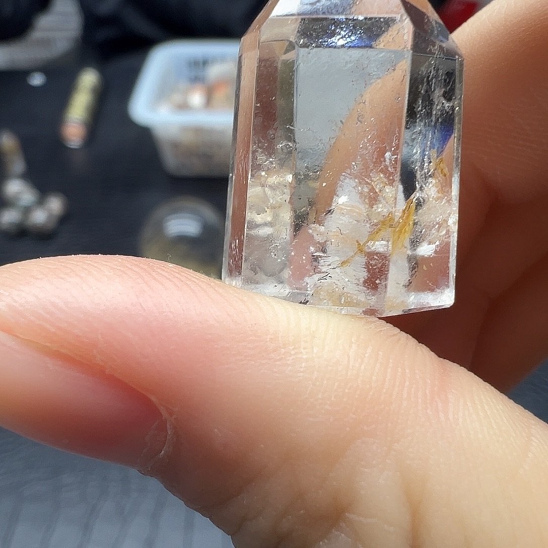 珠宝半成品水晶未镶嵌19水晶