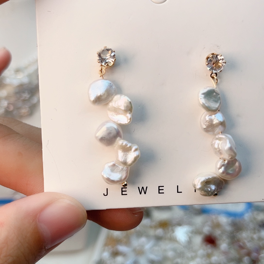 未镶嵌颈饰淡水珍珠