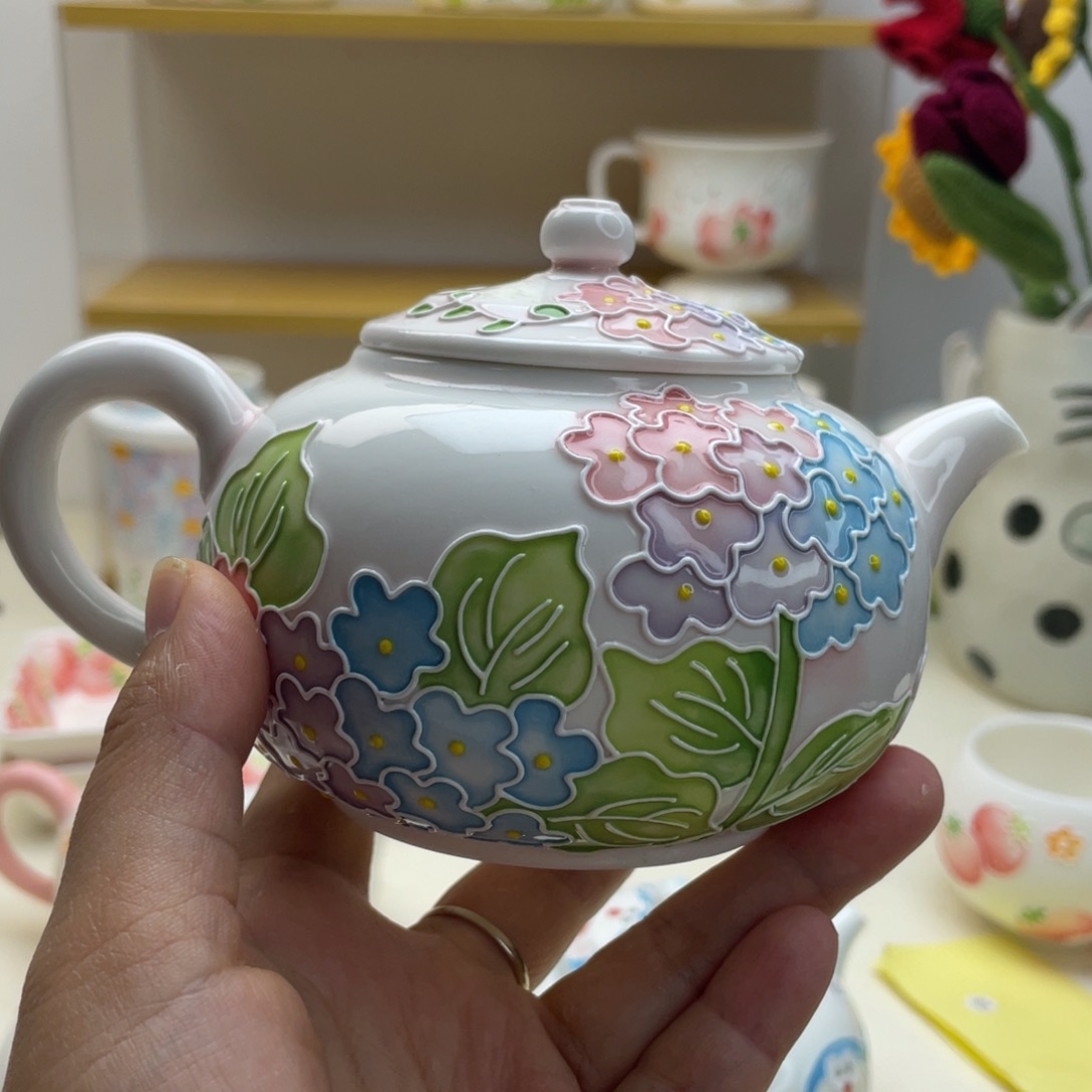 爱***己手绘手工制作陶瓷六级29
