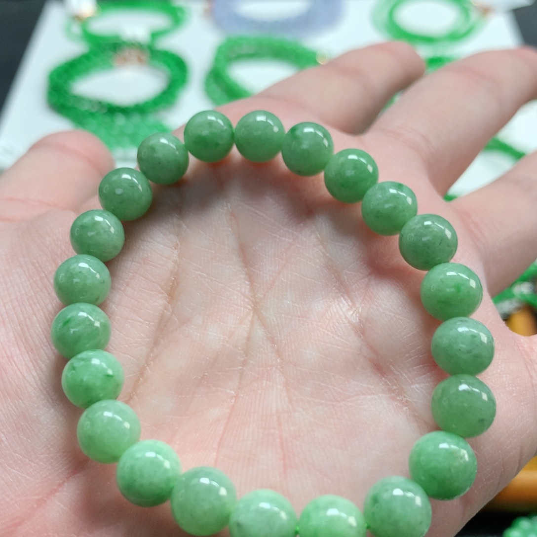 翡翠未镶嵌手链翡翠