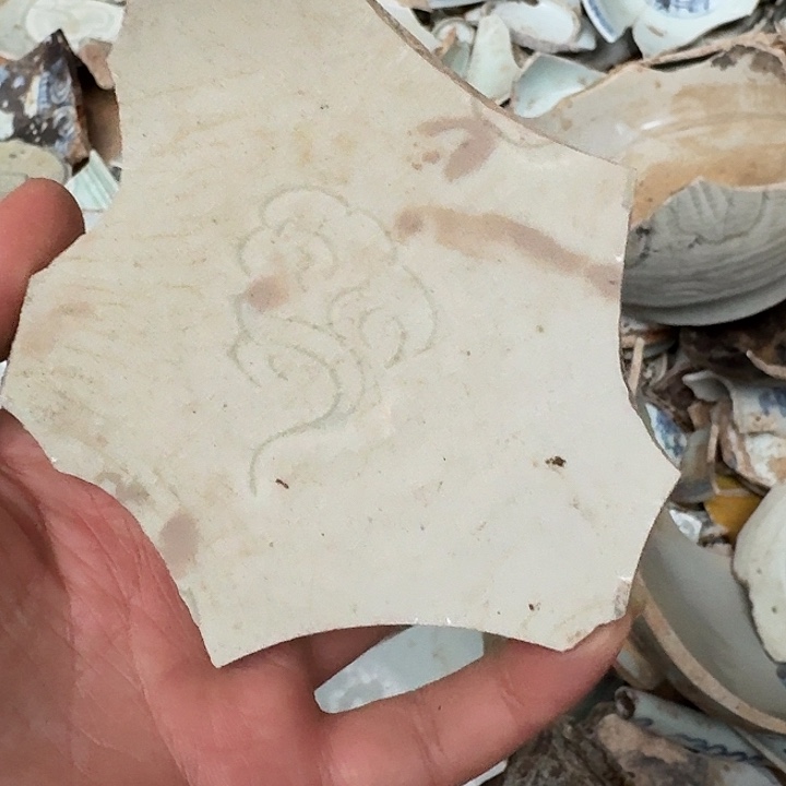 云***亲瓷片瓷片标本，顺丰包邮