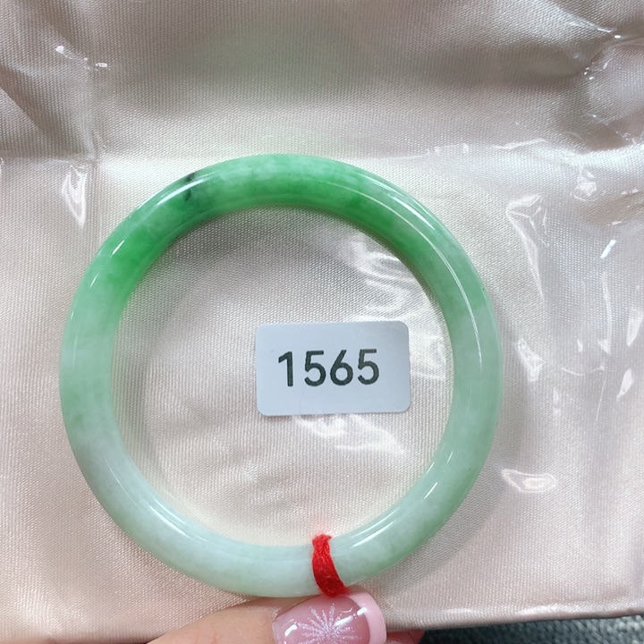 翡翠手镯未镶嵌天然翡翠手镯54