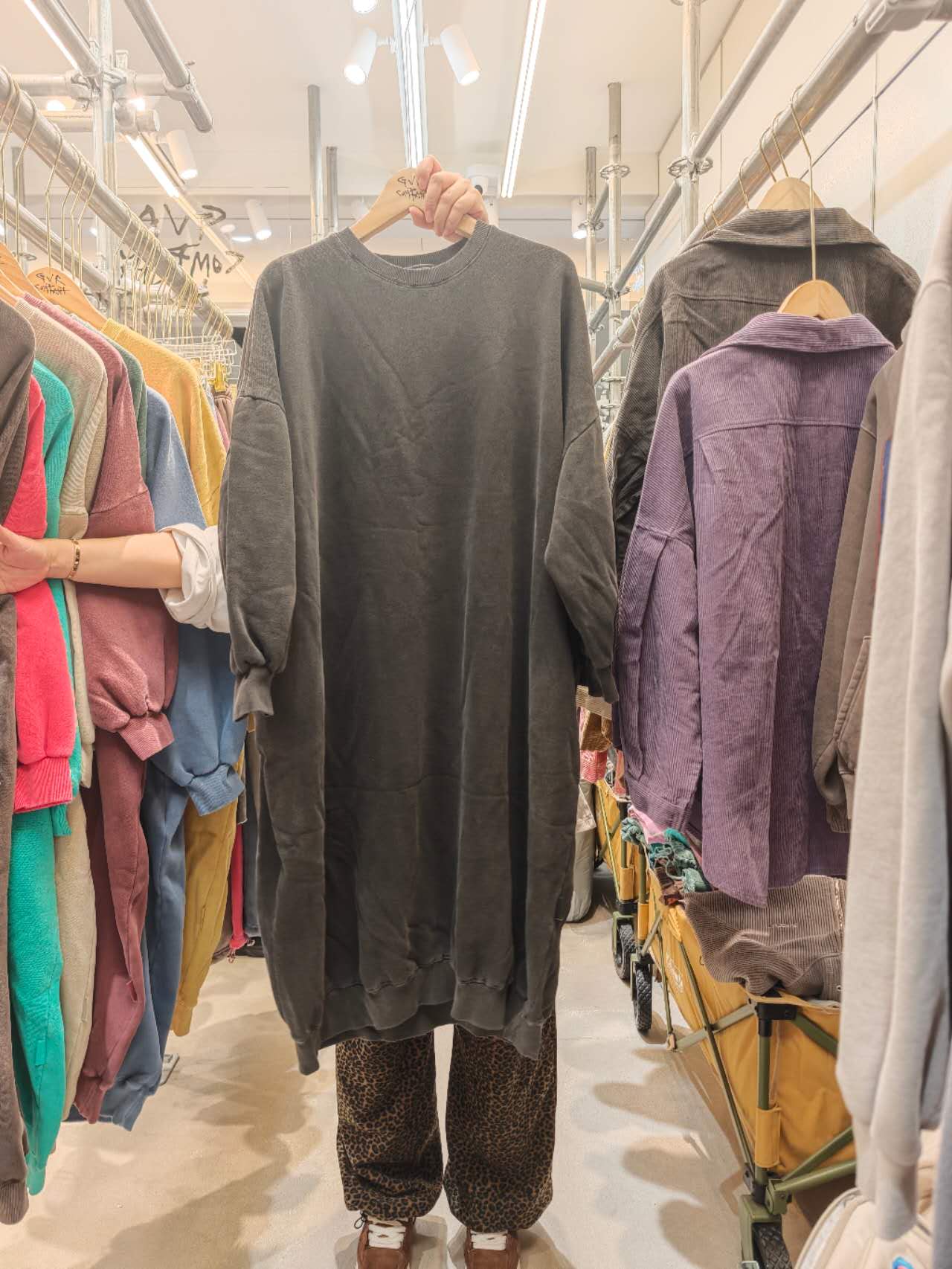 gvr长款加绒卫衣【no退no换】胸围164衣长118