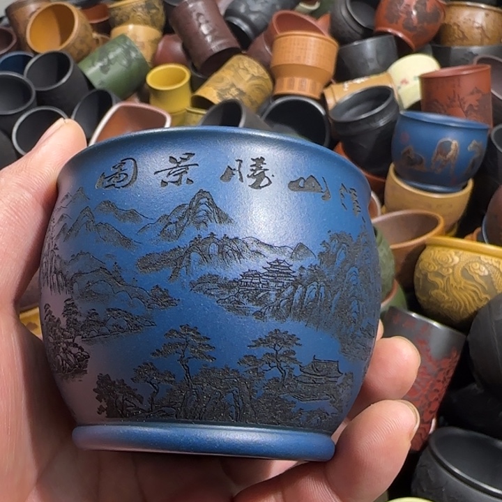 茶杯紫砂全手工制作工艺