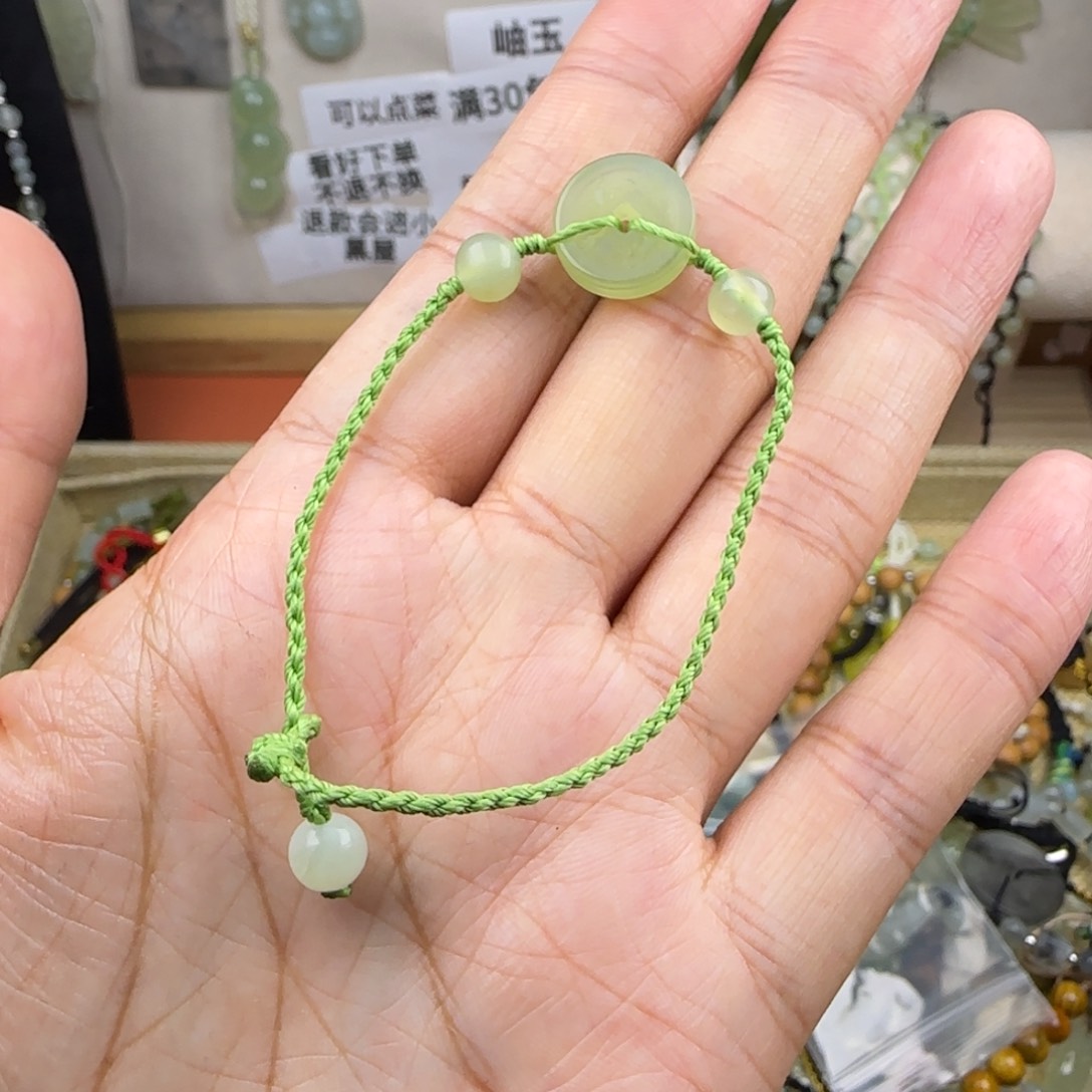 蛇纹石玉岫玉未镶嵌