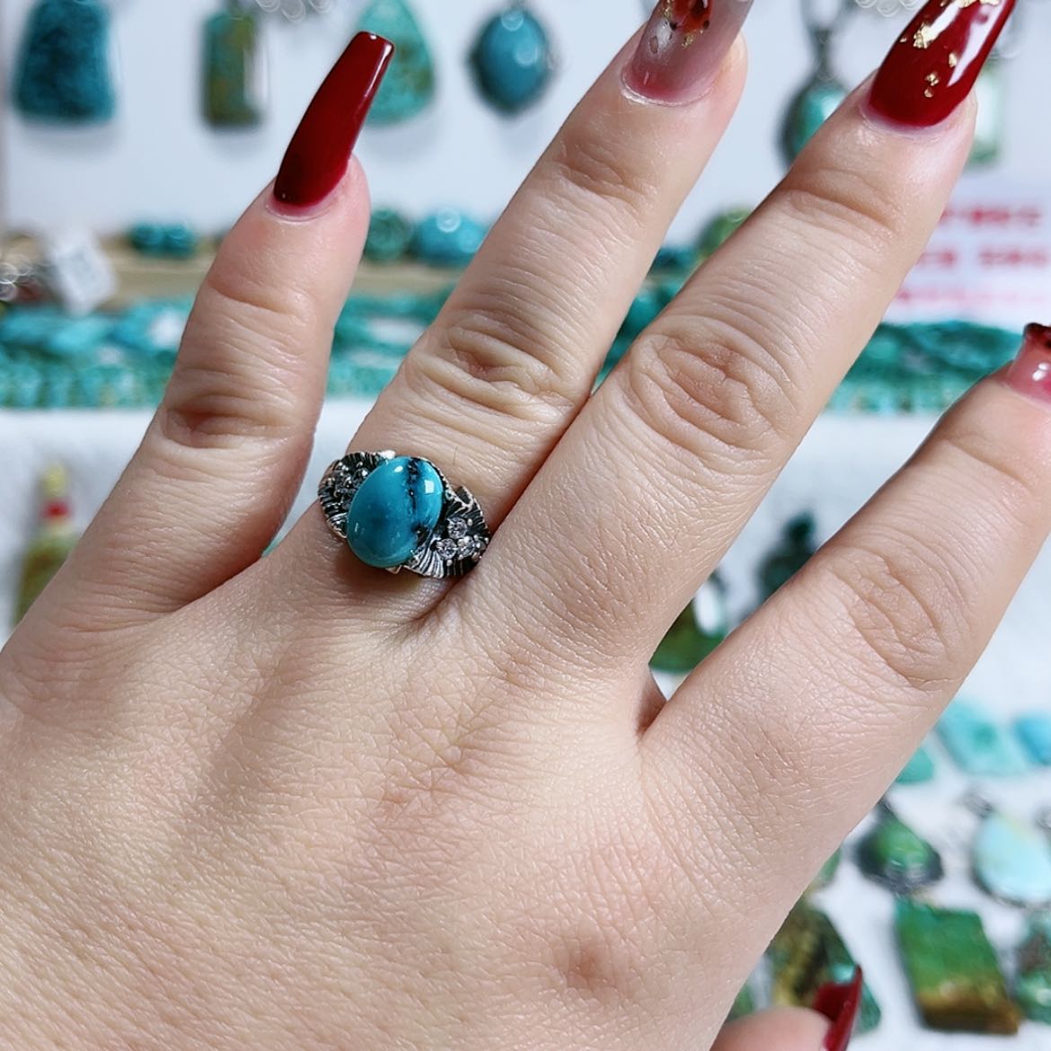 【闪购商品】绿松石珠宝奇石未镶嵌