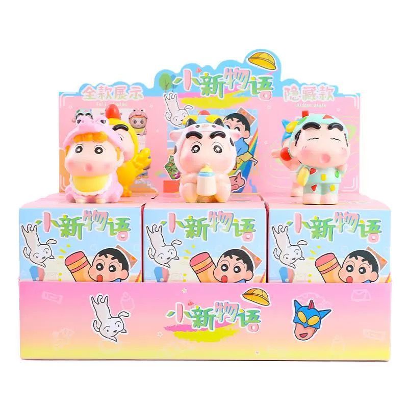 蜡笔小新物语摆件端盒
