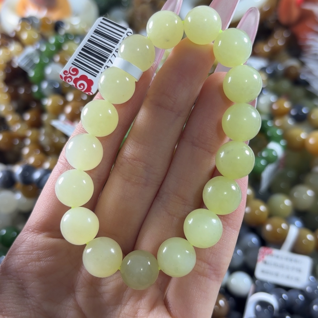 和田玉未镶嵌手链149