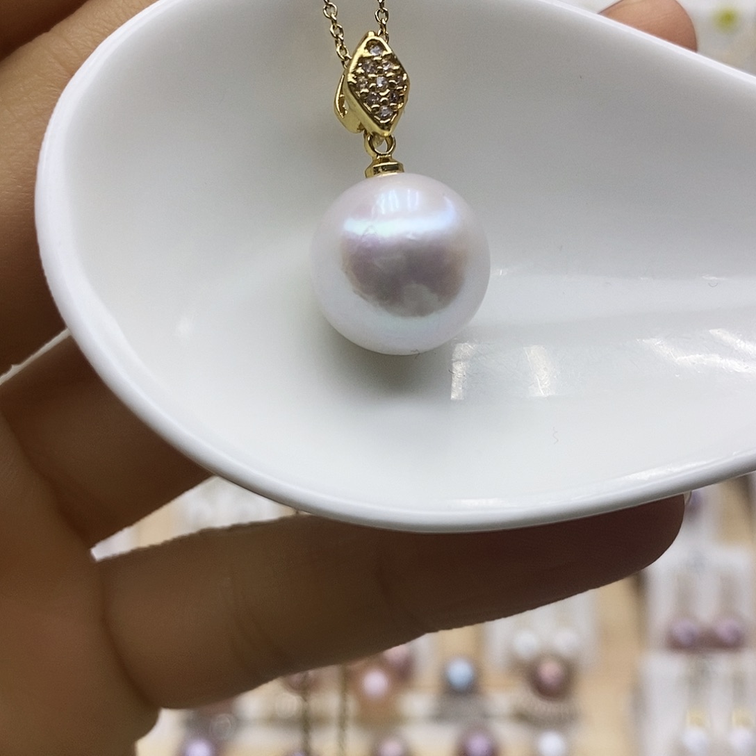 淡水珍珠颈饰合金