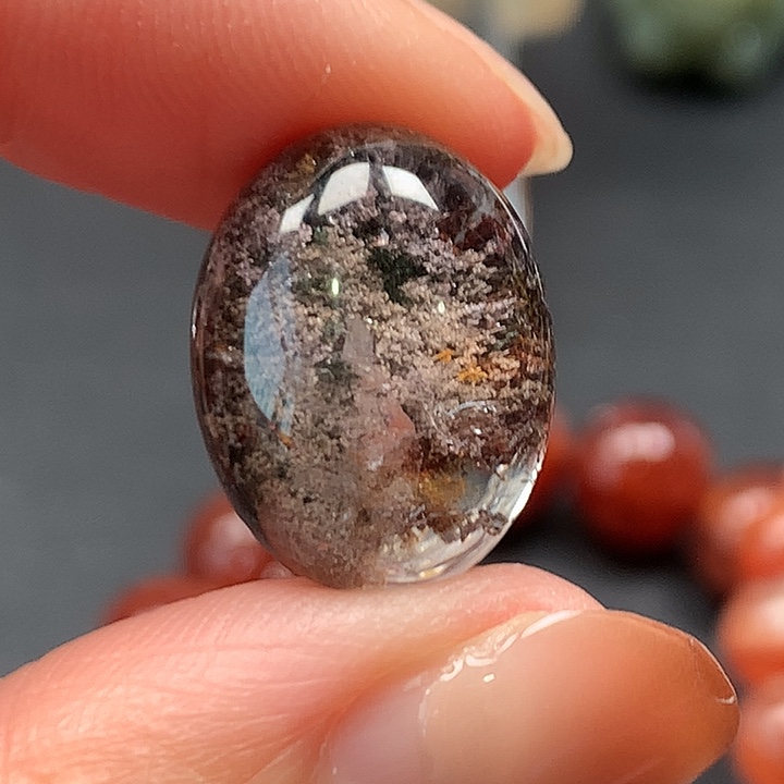 水晶吊坠(不含链)未镶嵌精**！