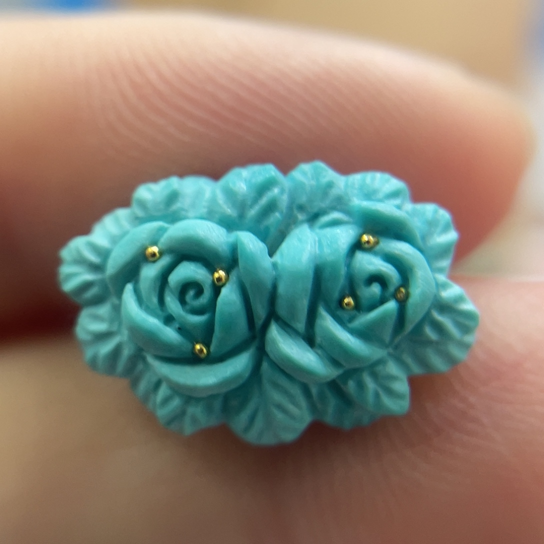 绿松石未镶嵌珠宝奇石