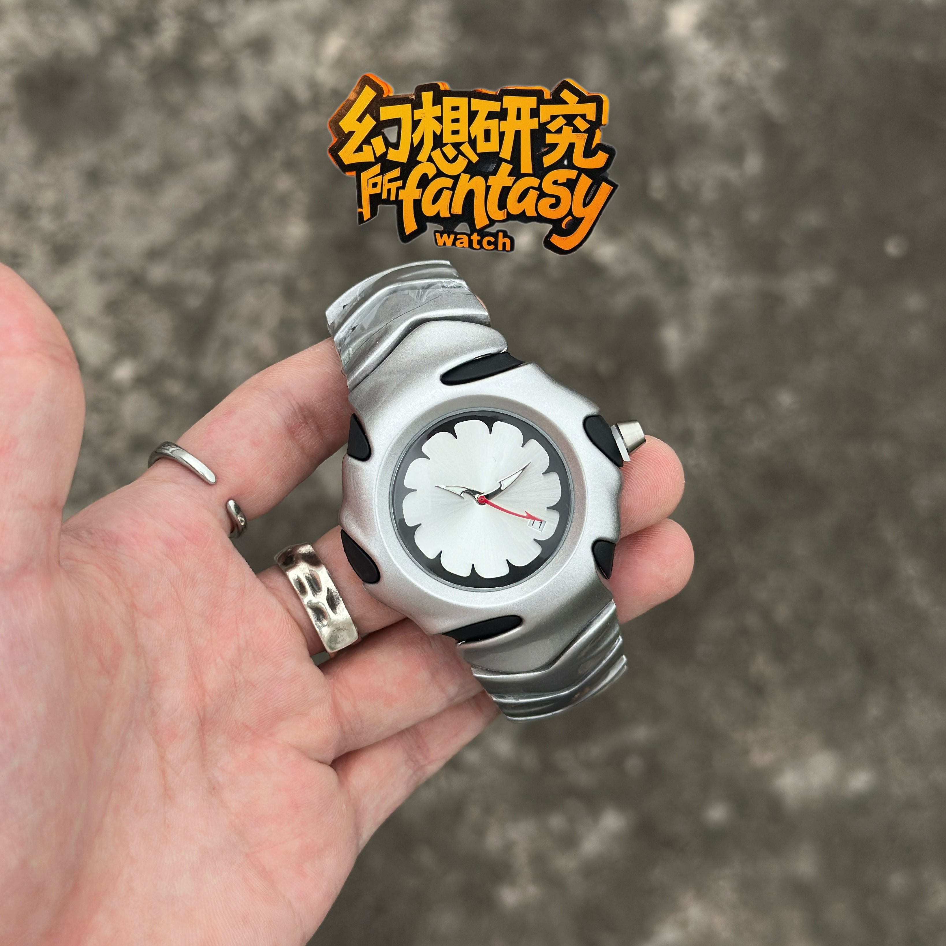 y2k研究所正品千禧年vintage刀锋异形小众个性潮流时尚百搭高级感