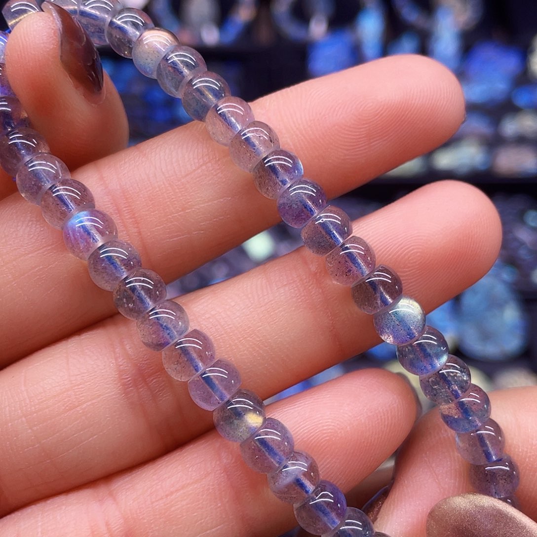 长石未镶嵌手链6.1左右