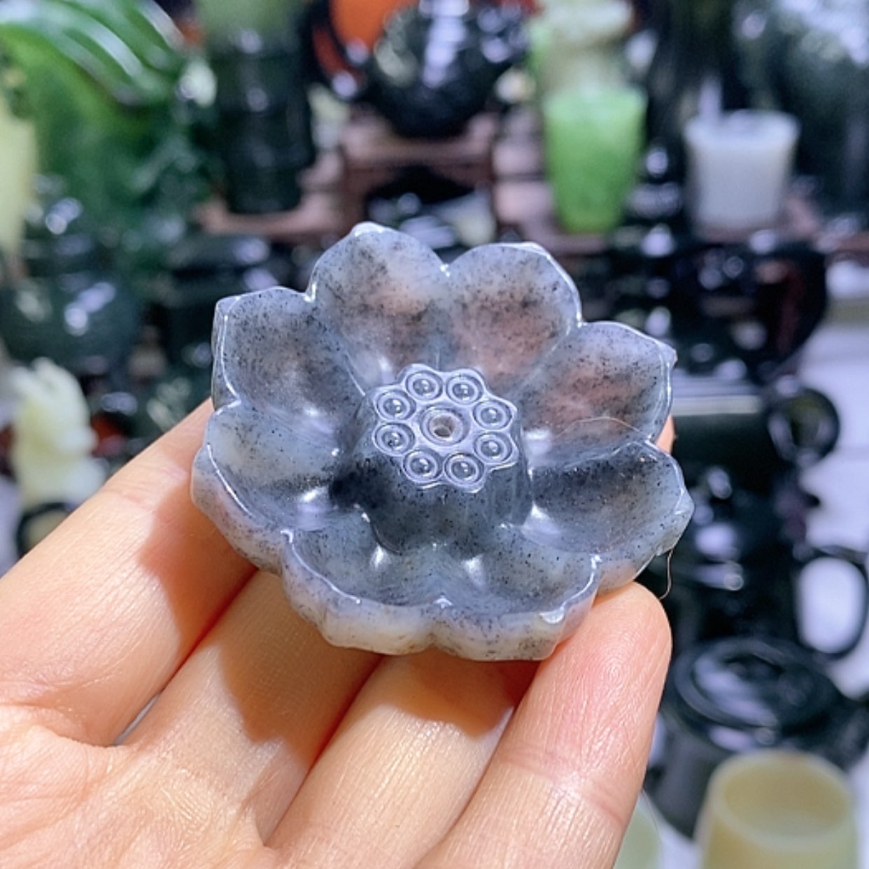 【闪购商品】和田玉摆件未镶嵌香插