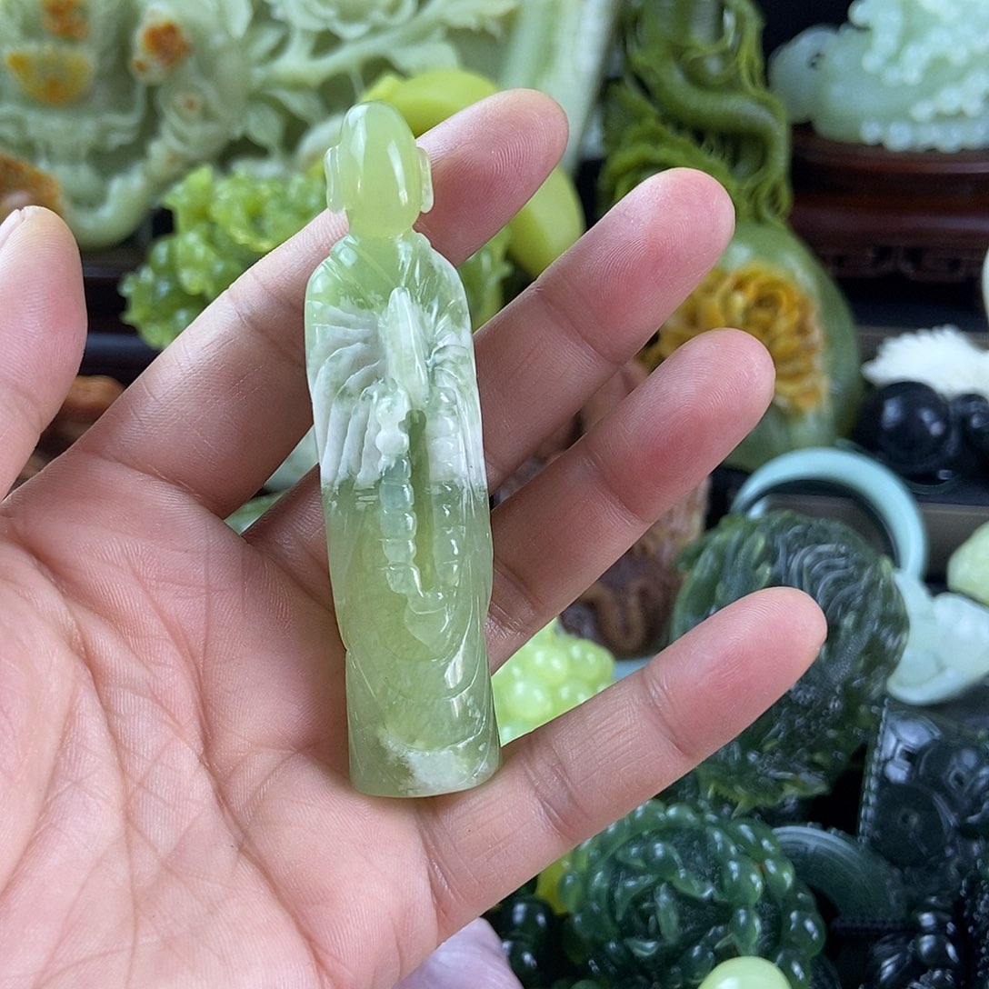 蛇纹石玉手把合金