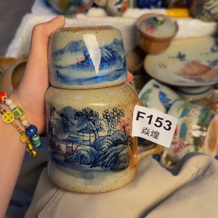 瓷片景德镇陶瓷手工手绘