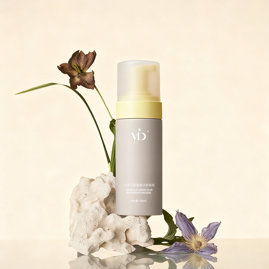 一朵芫山茶花氨基酸洁颜慕斯 氨基酸洗面奶洁面 150ml