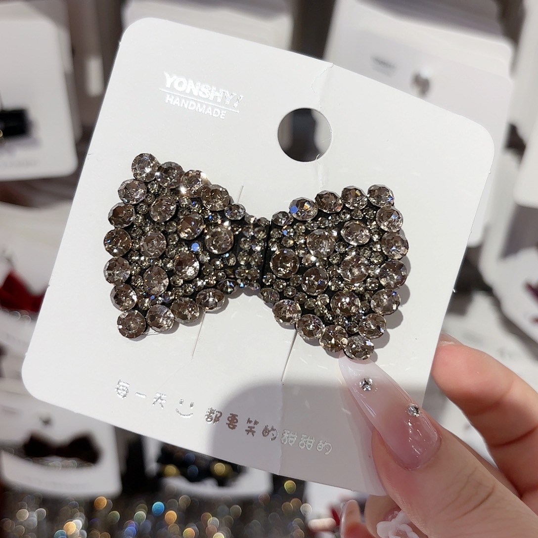 皮质铁合金发饰发夹