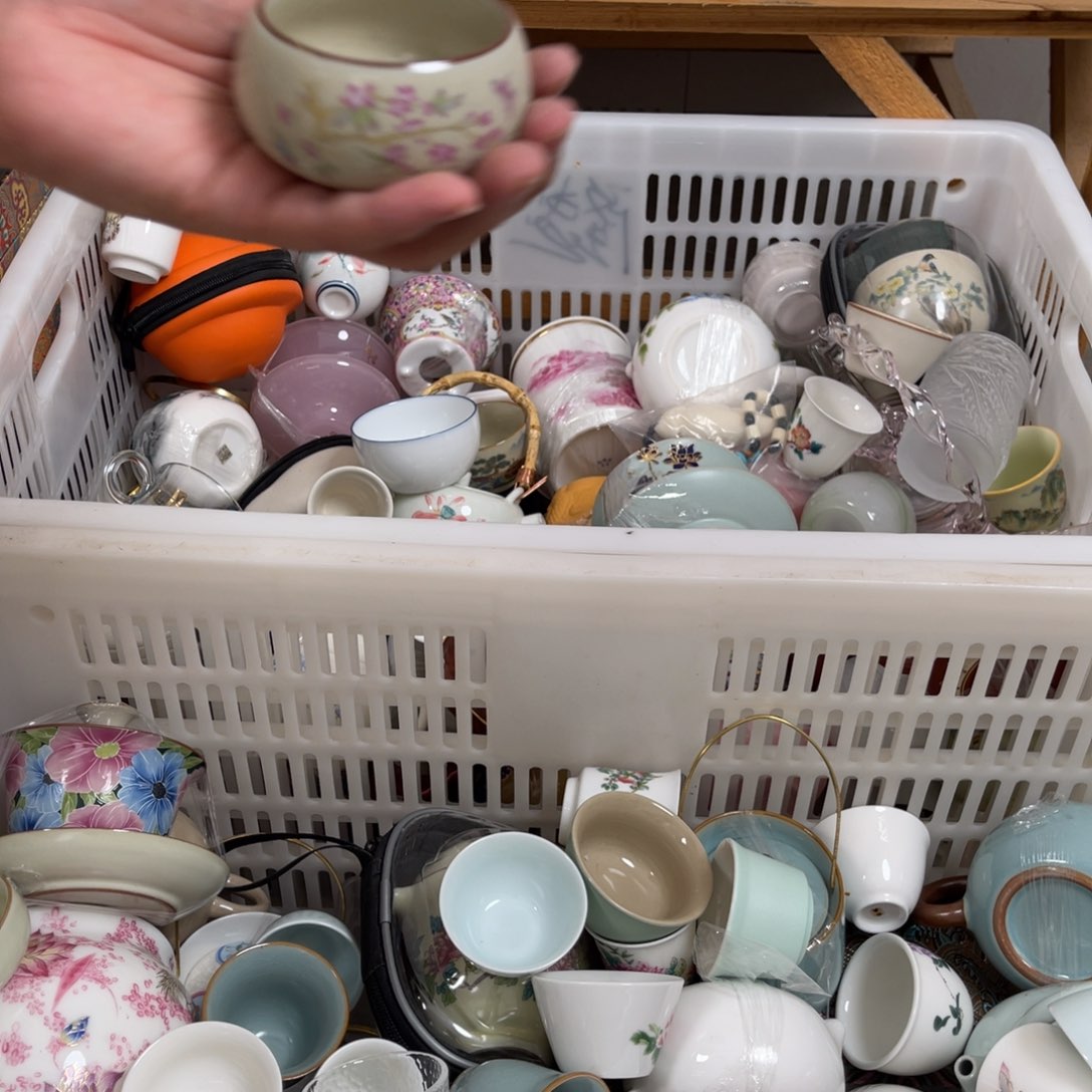 瓷片陶瓷茶具家用配件