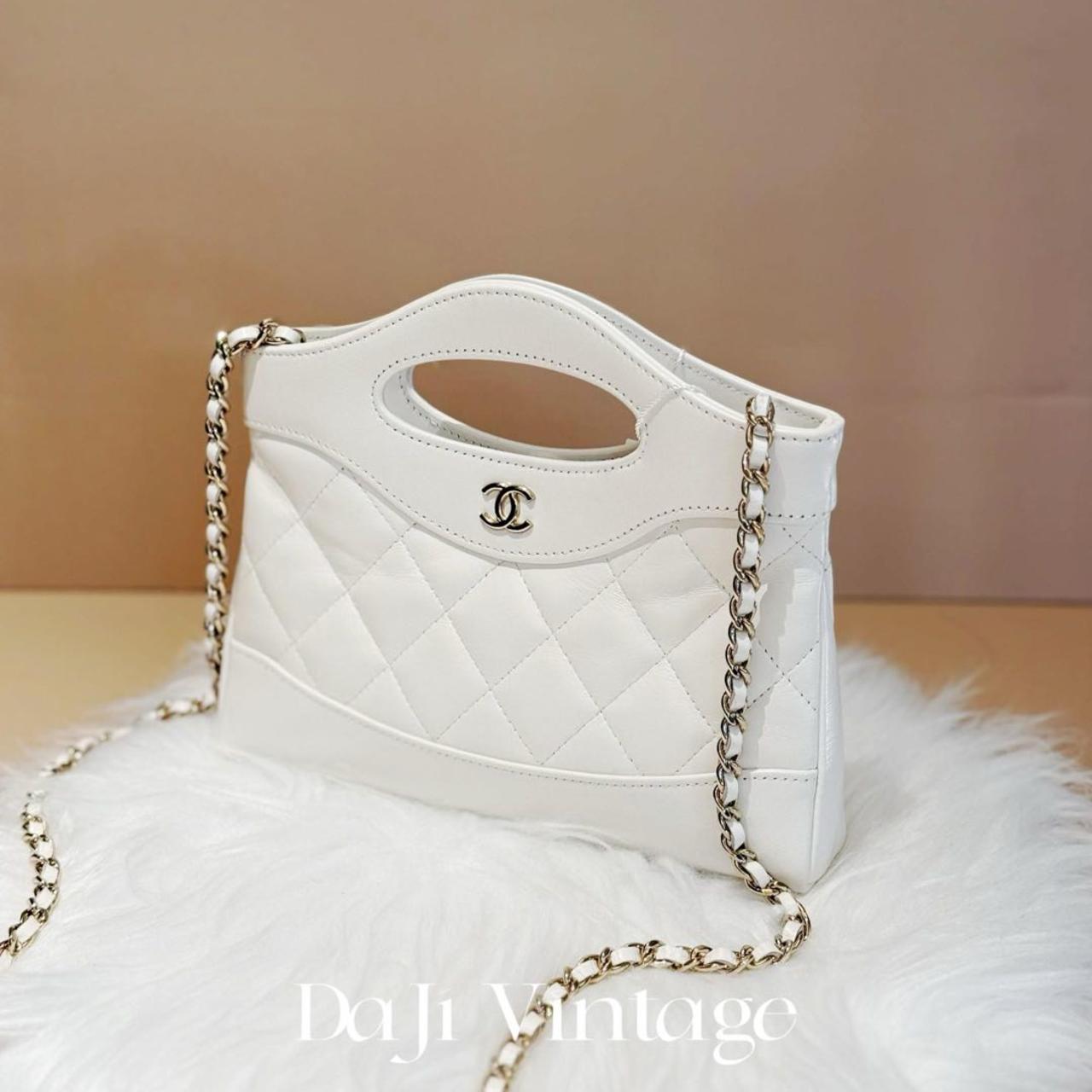 99新 Chanel/香奈儿 大吉中古/白金31bagnano手提斜挎