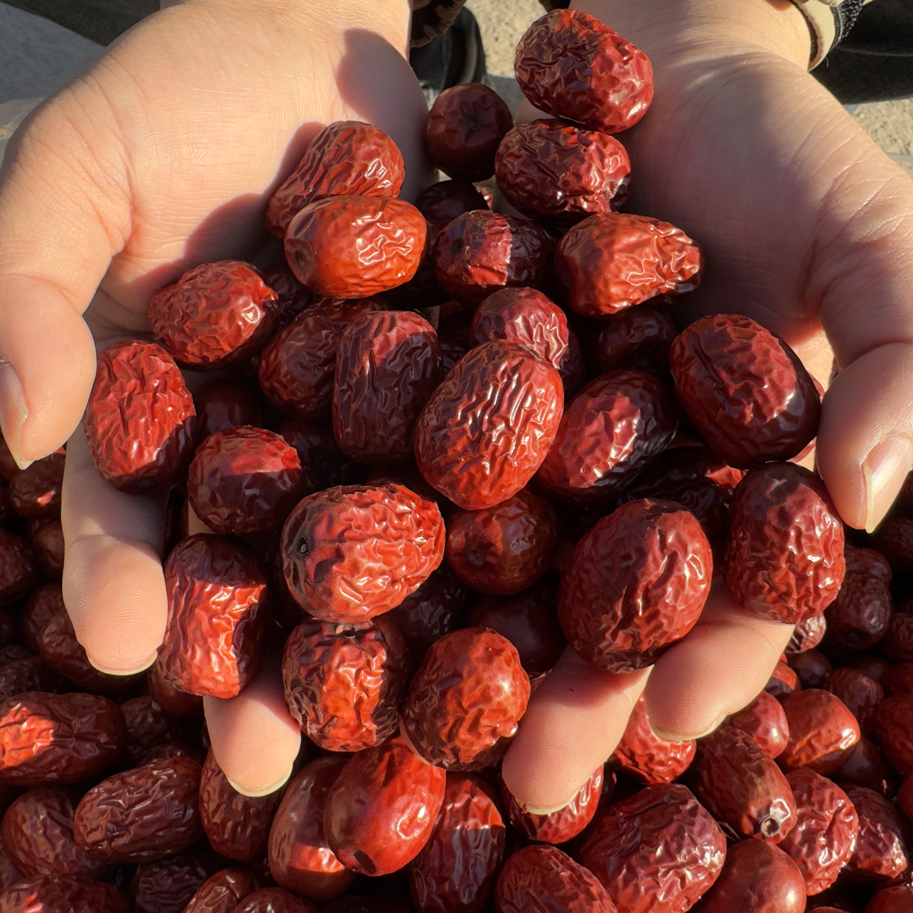 【新枣上市】新疆红枣3斤装灰枣核小皮薄肉厚