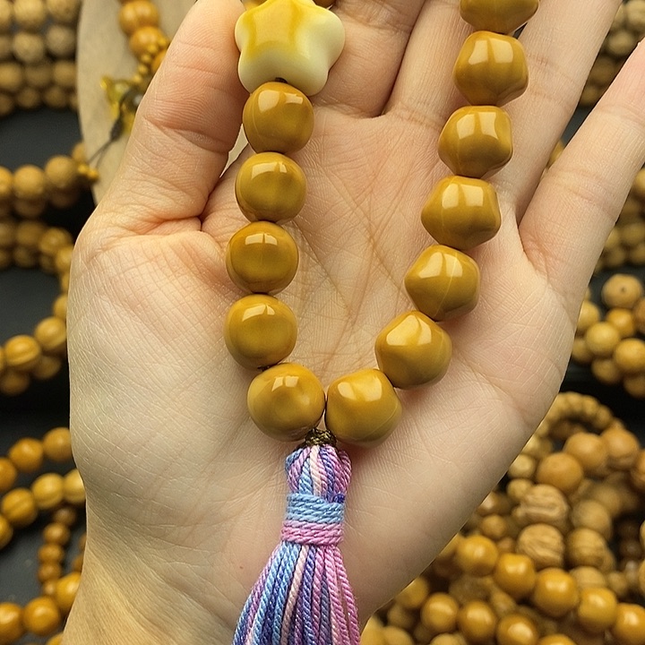 手串猴头核桃?全品 星星大手持