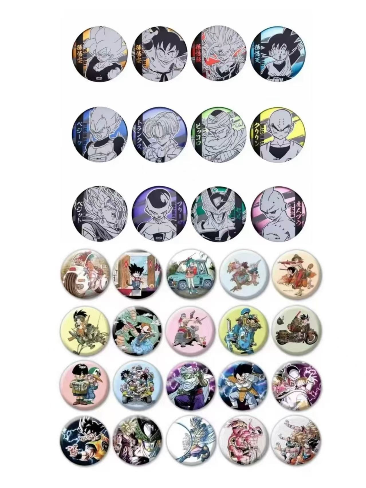 （代拆盲盒）七龙珠浮雕吧唧原画吧唧徽章（未成年禁止下单）