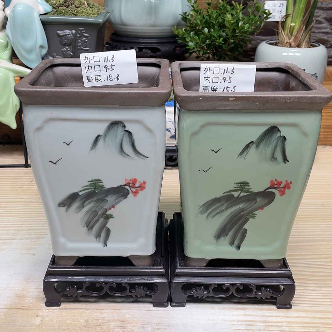 紫砂花盆陶瓷艺术陶瓷艺术