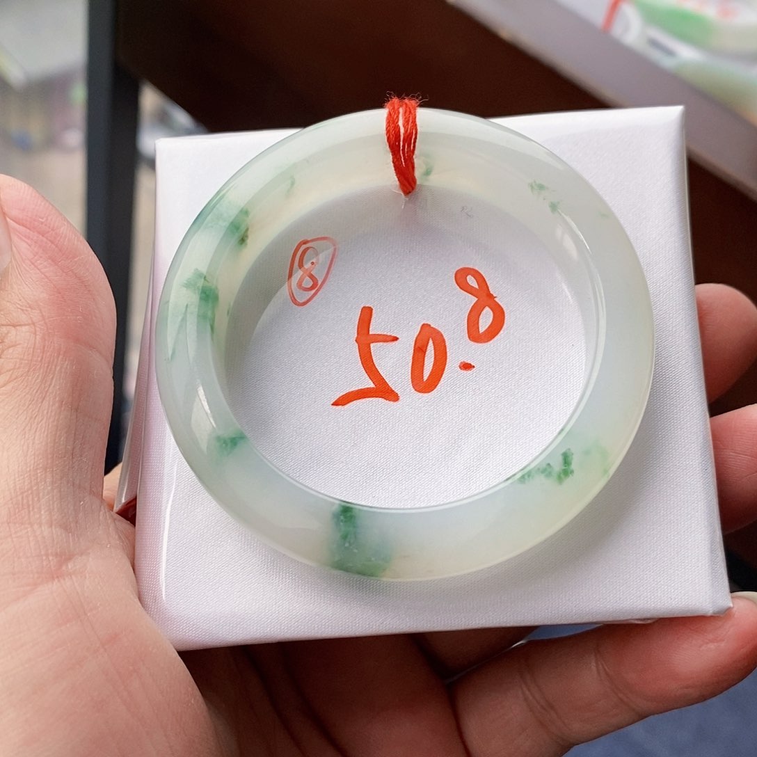 翡翠手镯未镶嵌8号链接