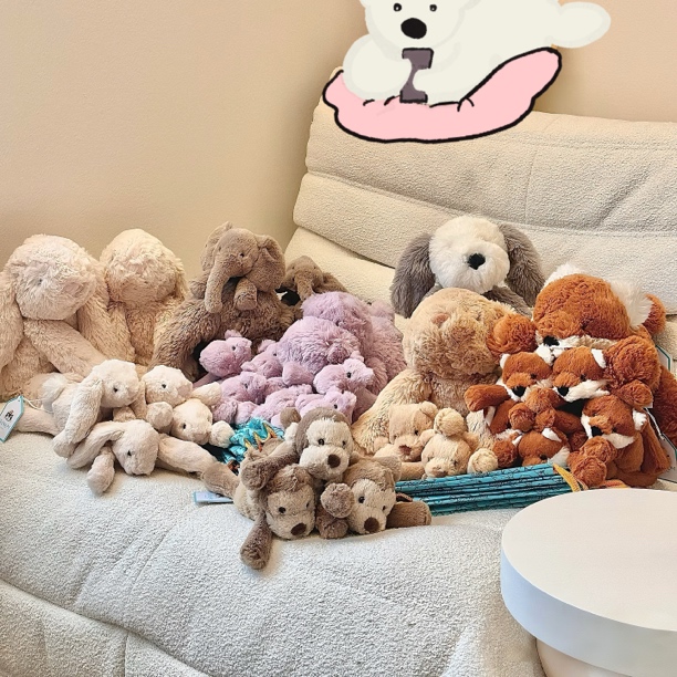 史玛吉系列 听主播指令专拍链接 tiny趴趴小动物 超软萌！！