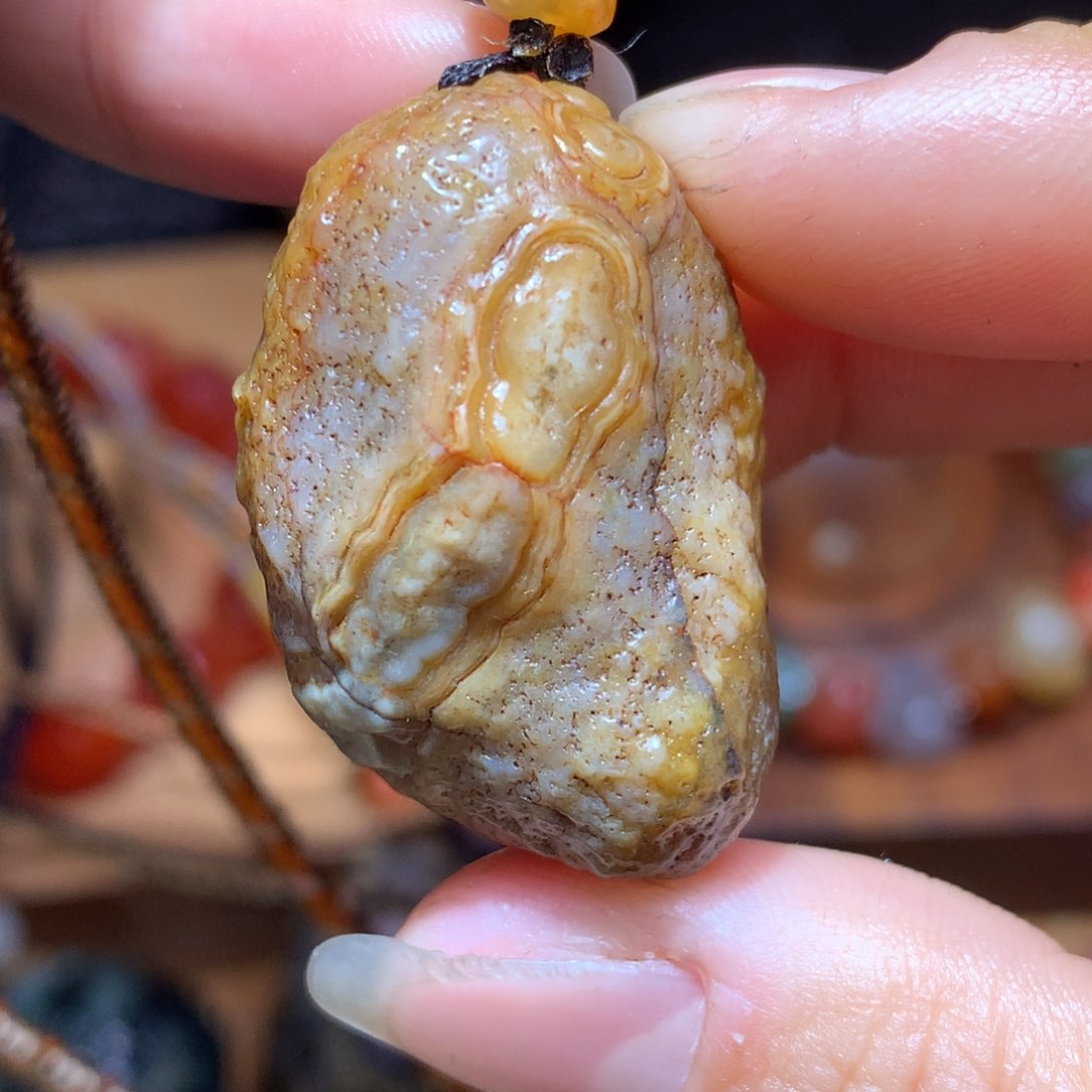 未镶嵌玛瑙/玉髓珠宝半成品