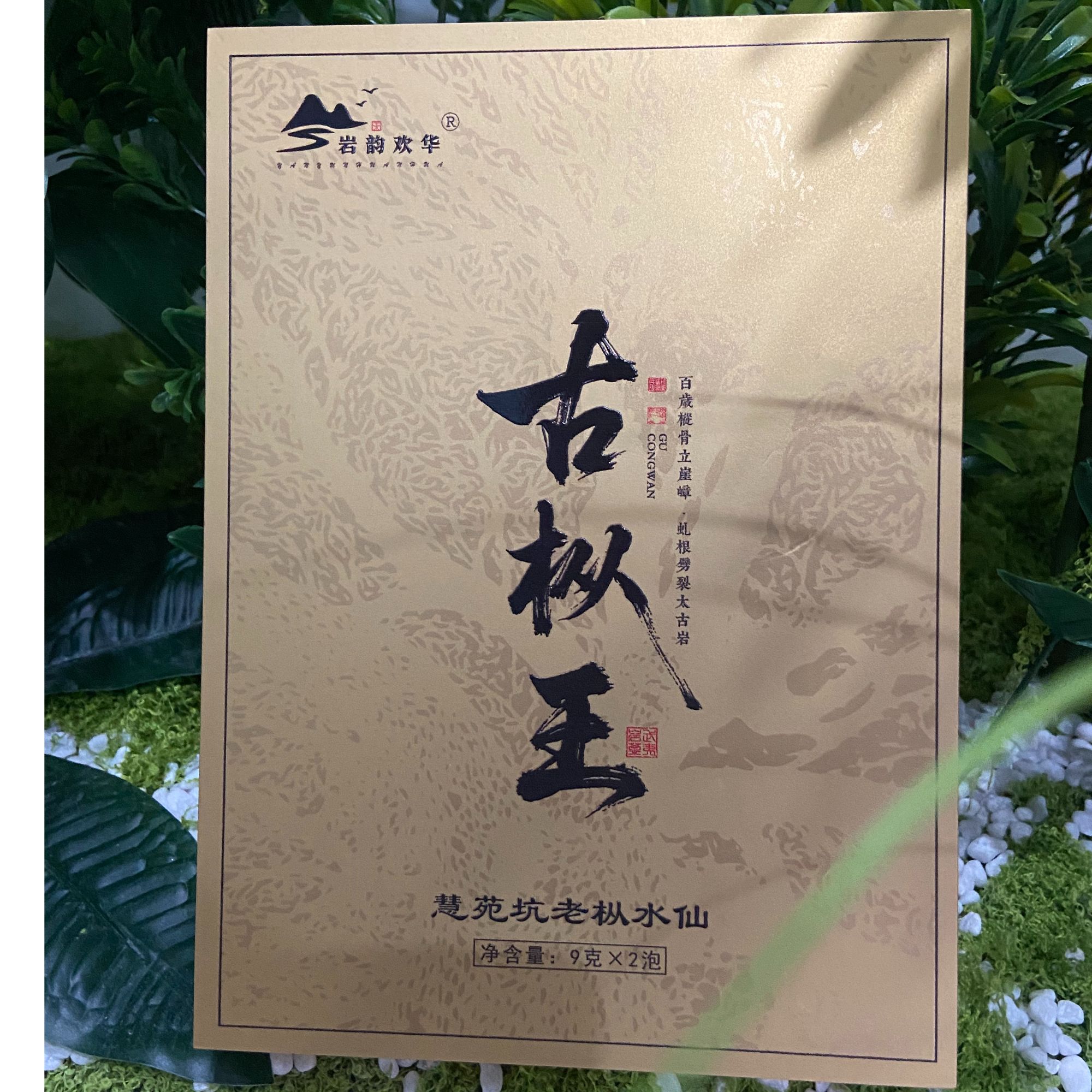 【岩韵欢华】古枞王 慧苑坑老枞水仙   武夷岩茶  礼盒装