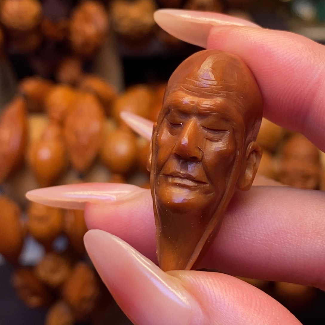 橄榄核手串/手链长眉罗汉