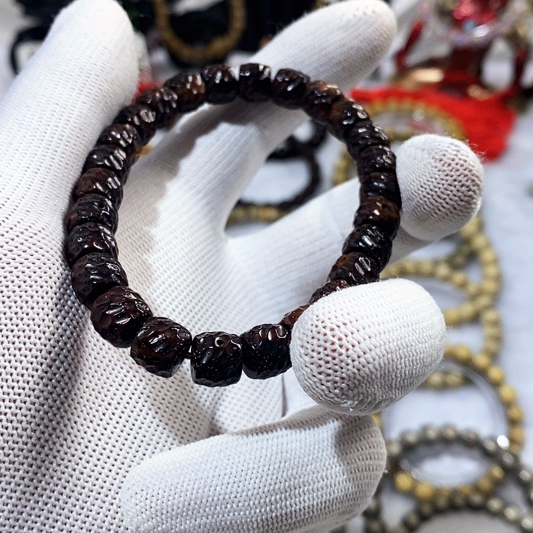 星月菩提手串顾*黑金无相