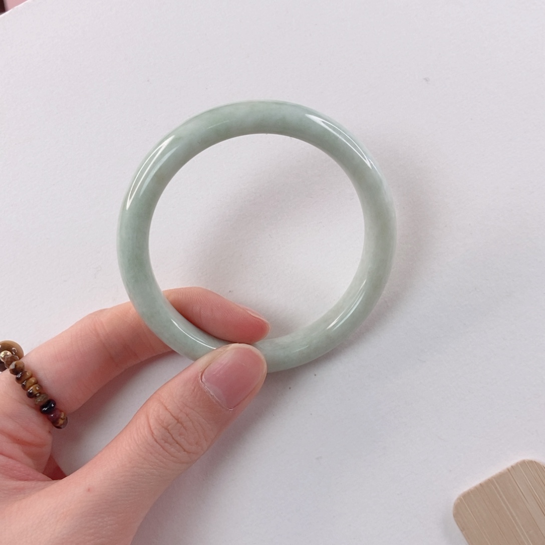 蓝田玉（蛇纹石化大理石玉）手镯未镶嵌P****