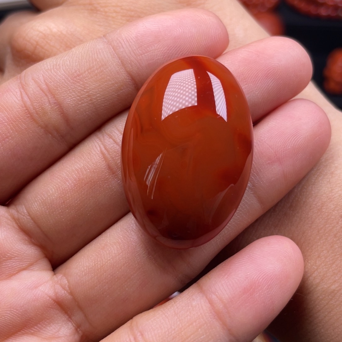 南红玛瑙未镶嵌珠宝奇石吊坠