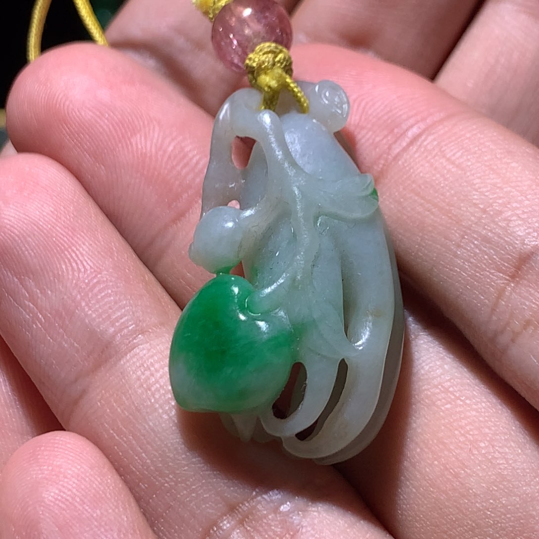 翡翠挂件未镶嵌?****.翡翠吊坠项链吊坠