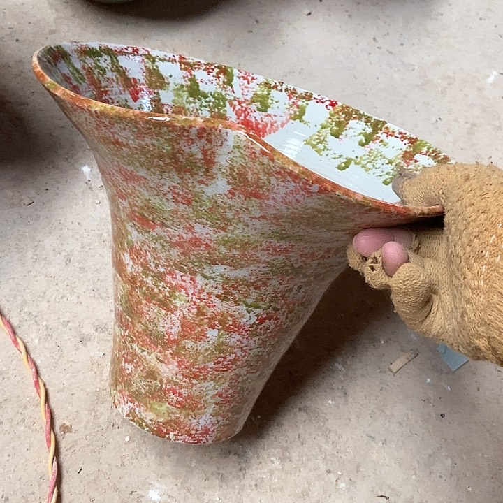 瓶口26高24 瑕景德镇陶瓷学院