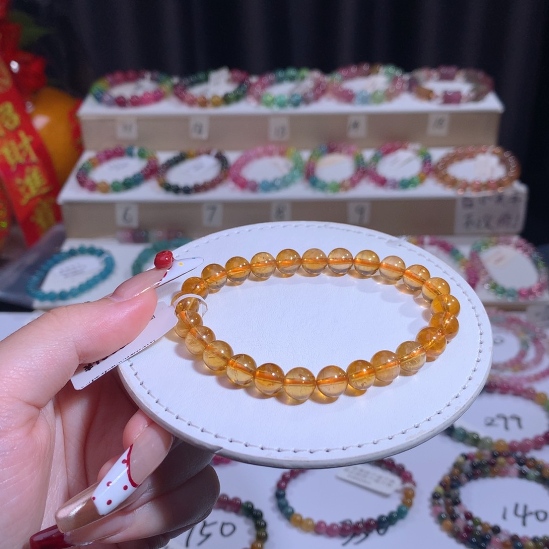 碧玺手链未镶嵌碧玺