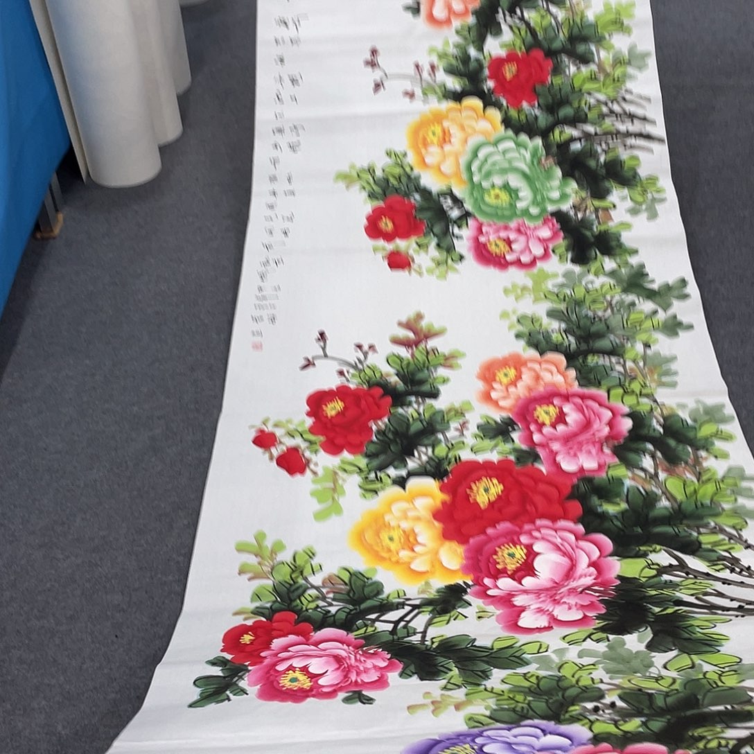 国画今天上午国画作品展示